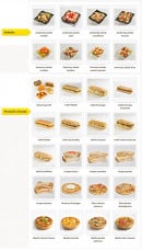 Menu La Mie Câline - Les salades et produits chauds