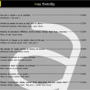 Menu La Planche’a - Entrées