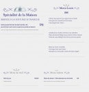 Menu Monsieur Louis - Les menus 