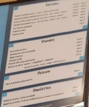 Carte et menu de La Licorne Conde à Condé-en-Normandie — La carte