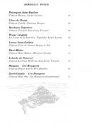 Menu Le Bellevue - Vins page 5