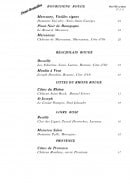 Menu Le Bellevue - Vins page 10