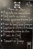 Carte et menu de Brasserie des Sports à Fleury sur Orne — Exemple de menu