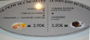 Menu O resto d'Ifs - Les petite déjeuner