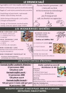 Menu Bricks & Food - Brunch, mignardises et buffets