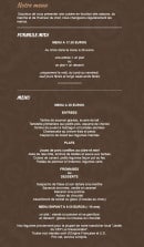 Carte et menu de Moulin Du Fossard à Saint-Martin-de-Bienfaite-la-Cressonnière — Les menus