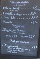 Menu Bouchon & Houblon - Les burgers, suggestions, ...