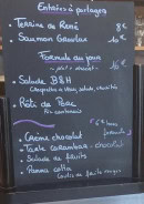 Menu Bouchon & Houblon - Les entrées et formules