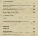 Carte et menu de Restaurant Fleur de Sel à Port en Bessin Huppain — Les entrées et salades