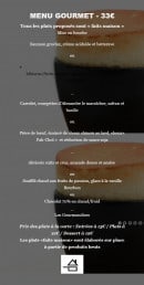 Menu Le bréard - Le menu gourmet