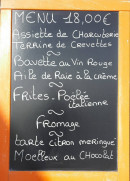 Menu Ma campagne - Un exemple de menu