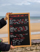 Carte et menu de Le Crabe Vert à Saint Aubin sur Mer — Les vins