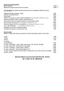 Carte et menu de La peniche à Deauville — Les plats végétariens, desserts et glaces