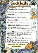 Menu Le Gros Corbeau - Les cocktails