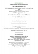 Menu Le Mas Charentais - Menu de groupe (suite)