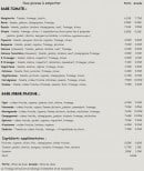 Menu Pizz'a Chris - Les pizzas