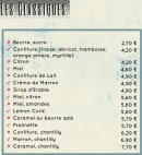 Menu La Bigoudène - Les crêpes classiques 