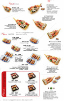 Menu Sushi Royal - Menus bateaux, yakitoris et bentos