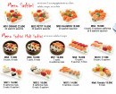 Menu Sushi Royal - Menus sashimis