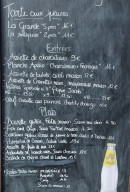 Carte et menu de Tarte aux Prunes à Saint Georges de Didonne — Les entrées, plats, ....