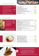 Carte et menu de La Forêt à Meschers sur Gironde — Cocktails apéritifs, entrées, poissons,...