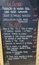 Carte et menu de Jules et Julie à Saint Georges d'Oleron — Les entrées et plats