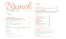 Carte et menu de L'Ostra à Saint Georges d'Oleron — Brunch