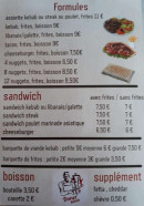 Menu King kebab - Les formules, sandwichs et boissons,...