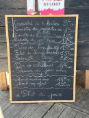 Carte et menu de Au bout du port à Marans — Les plats