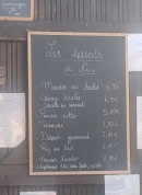 Carte et menu de Au bout du port à Marans — Les desserts