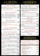 Menu Pizza Don Giovanni - Les pizzas suite, croques monsieur, gratins...