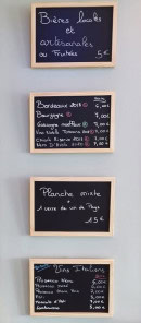 Menu La Dolce Vita - La carte
