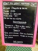 Menu Brasserie des Halles - Exemple  de menu 