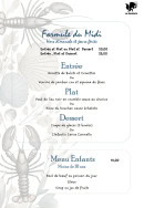 Carte et menu de La Ganipote à Saint Pierre d'Oleron — Les formules et menu enfants