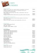Menu Le Marais Gourmand - Les boissons suite