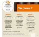 Carte et menu de Cité de l'Huître à Marennes-Hiers-Brouage  — Menus groupes