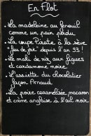 Carte et menu de Le Relais des Salines à Le Grand Village Plage — Exemple de menu