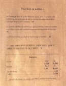Carte et menu de La Verte Inconnue à Saint Trojan les Bains — Desserts et boissons