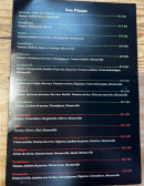 Carte et menu de La Dernière Séance d'Y à Saint Jean d'Angely — Les pizzas