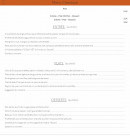 Menu Golf de Royan - Menu classique