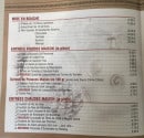 Menu Murielle & Xavier Simon - Les mise en bouches et entrées 