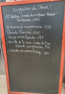 Carte et menu de Les Marais de Salamine à Dolus d'Oleron — L'ardoise