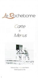 Carte et menu Le Rochebonne Angoulins
