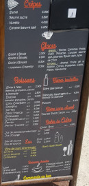 Carte et menu de Ferme Aquacole de L'Île Madame à Port des Barques — Les crêpes, glaces, ...