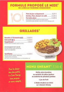 Carte et menu de Le san giorgio à Saint Georges sur Moulon — Formules et grillades