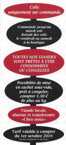 Carte et menu de L'Ard de la Bouche Rit à Saint Loup des Chaumes — Les informations