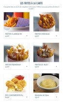 Menu Eat-N-Go - Les frites et sauces