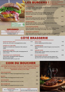 Menu L'entrepôt - Les burgers, côté brasserie et  coin du boucher,...