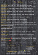 Carte et menu de O’ 3 Gourmands à Jouet sur l'Aubois — Les pizzas, desserts et boissons