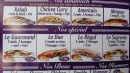 Menu Pat a Pizza - Les sandwiches et spéciales